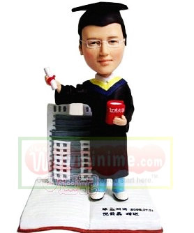 Graduation custom doll- Graduation gift for him