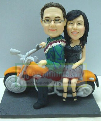 custom dolls- Harley motorcycle- 610