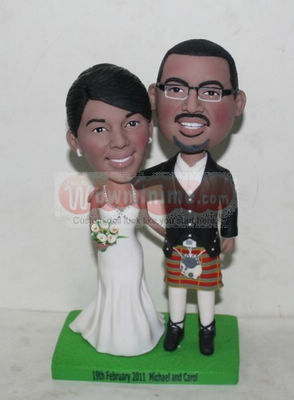 Scotland wedding cake toppers 10787