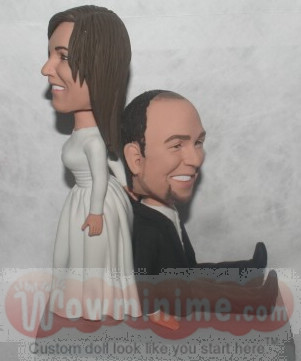 Bride dragging groom cake toppers Bride dragging groom cake toppers