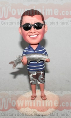Custom Fishing Dolls