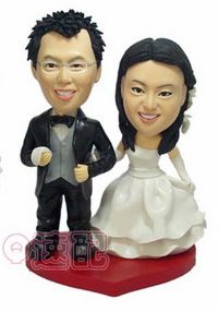 Wedding dolls- bride&groom- S-025