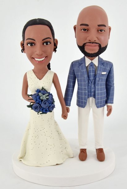 Custom cake toppers classic style