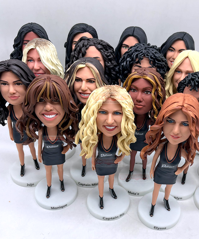 Dance Team Gifts Cheerleaders Team Gifts Custom Bobbleheads Figurines For Any Sports Team