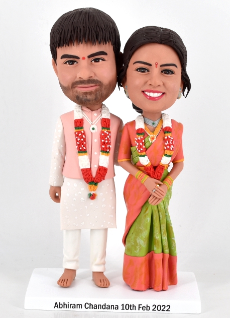 Custom Wedding Cake Toppers Indian wedding Custom Figurines