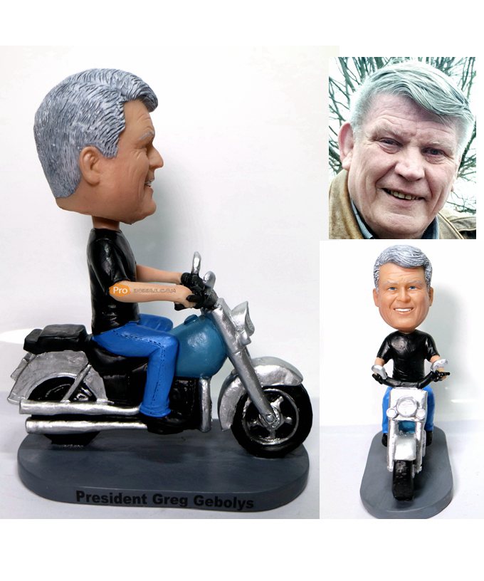 Custom Bobbleheads Figurines Father's Days Gifts For Dad Haley Davison Bobbleheads