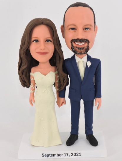 Custom cake toppers anniversary for Mom and Dad