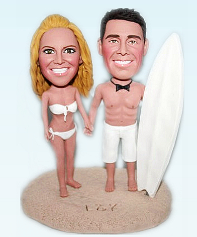 Custom cake toppers make your own wedding cake toppers