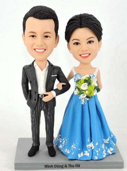 Custom cake toppers male in suit
