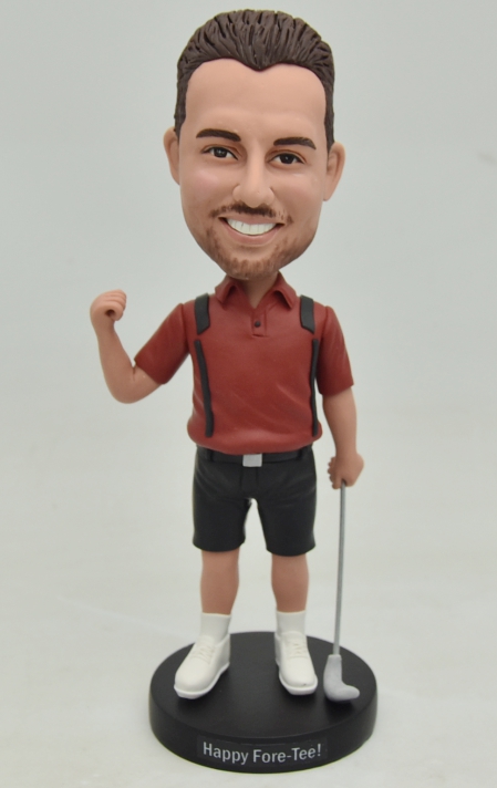Custom Bobbleheads Figurines golf pro