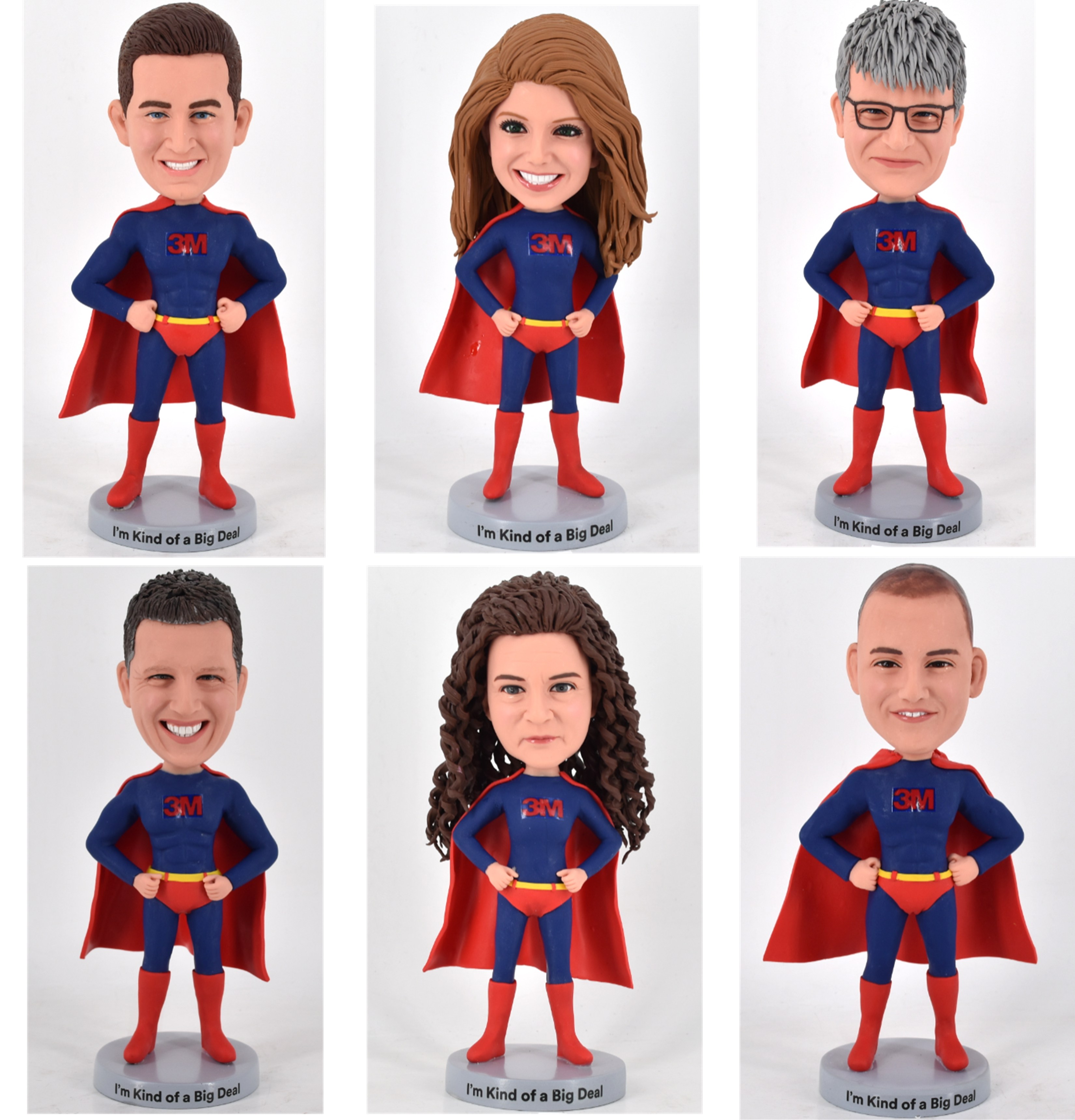 Custom bobbleheads superman company gifts all star teachers