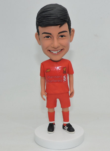 Custom Bobbleheads Figurines Soccer Boy