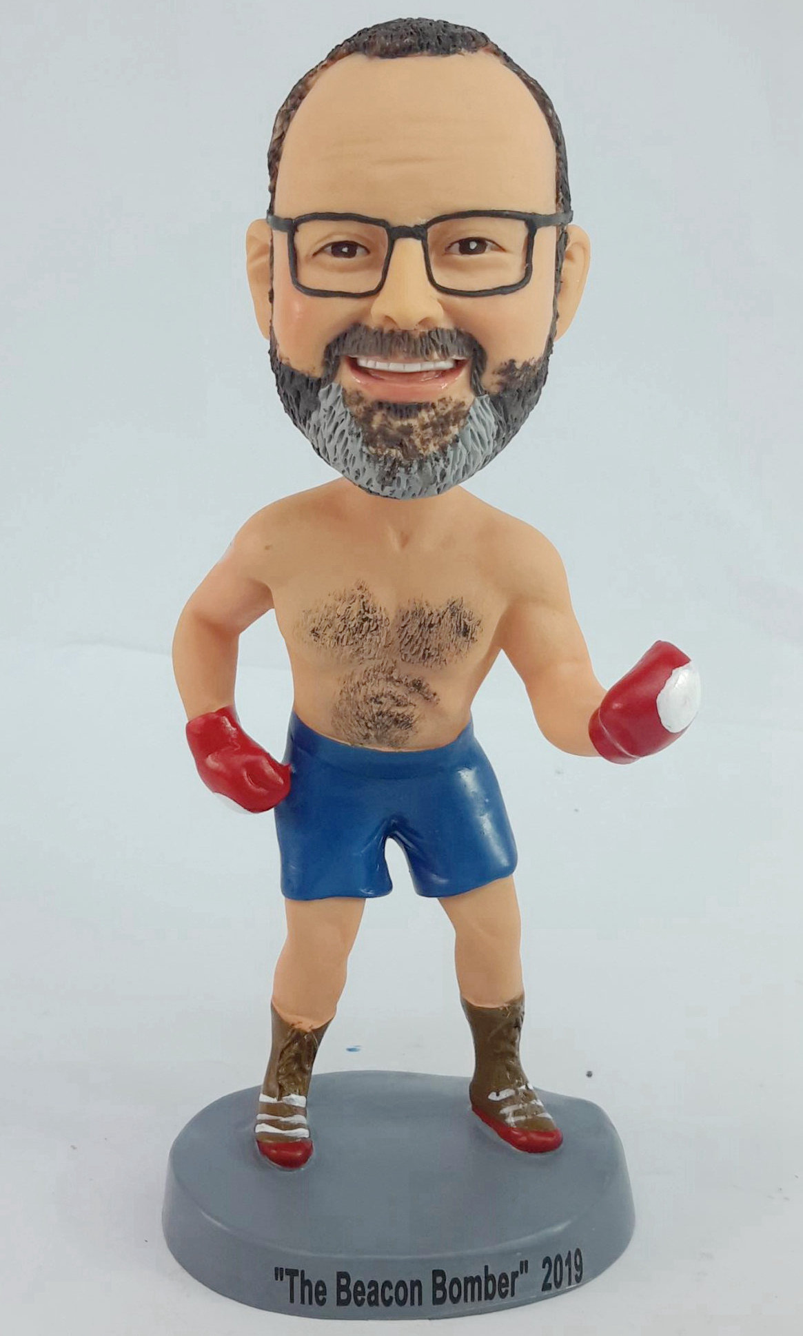 Custom Bobbleheads Figurines Boxing Champion