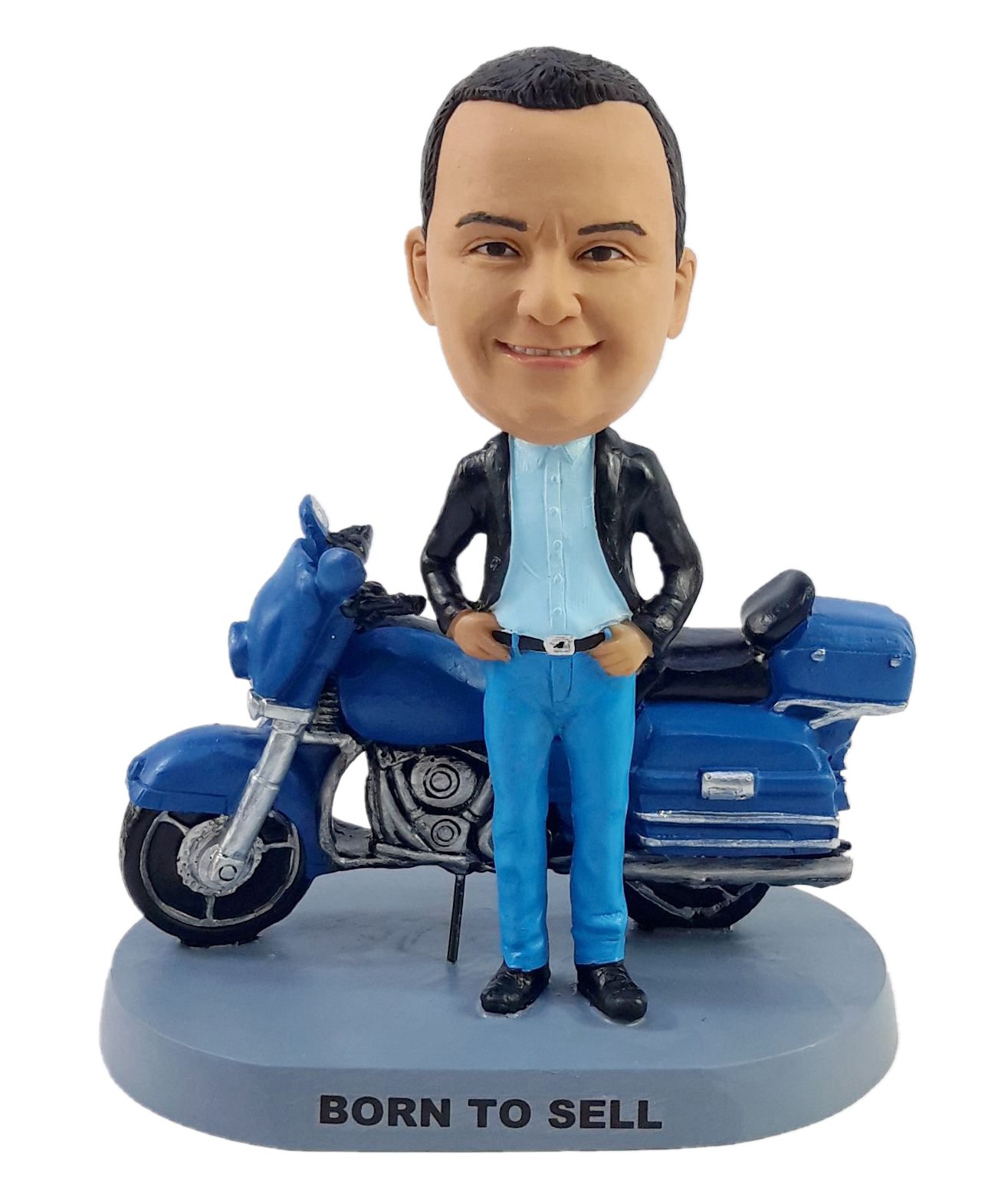 Custom Bobbleheads Figurines harley motocycle bike rider
